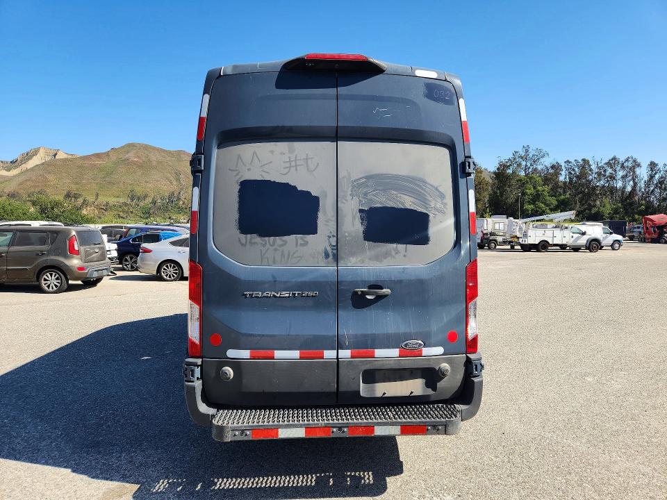 2020 Ford Transit VIN 1FTBR3X81LKB04663 COPART salvage auction — SIDE, CA - CERTIFICATE OF TITLE, sold $16,400 on 2026-07-31 (photo 6)