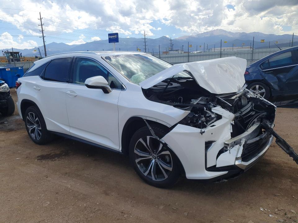 2019 Lexus Rx VIN 2T2BZMCA3KC201759 COPART salvage auction — FRONT END, Co - Salvage Title, sold $6,800 on 2026-07-29 (photo 4)