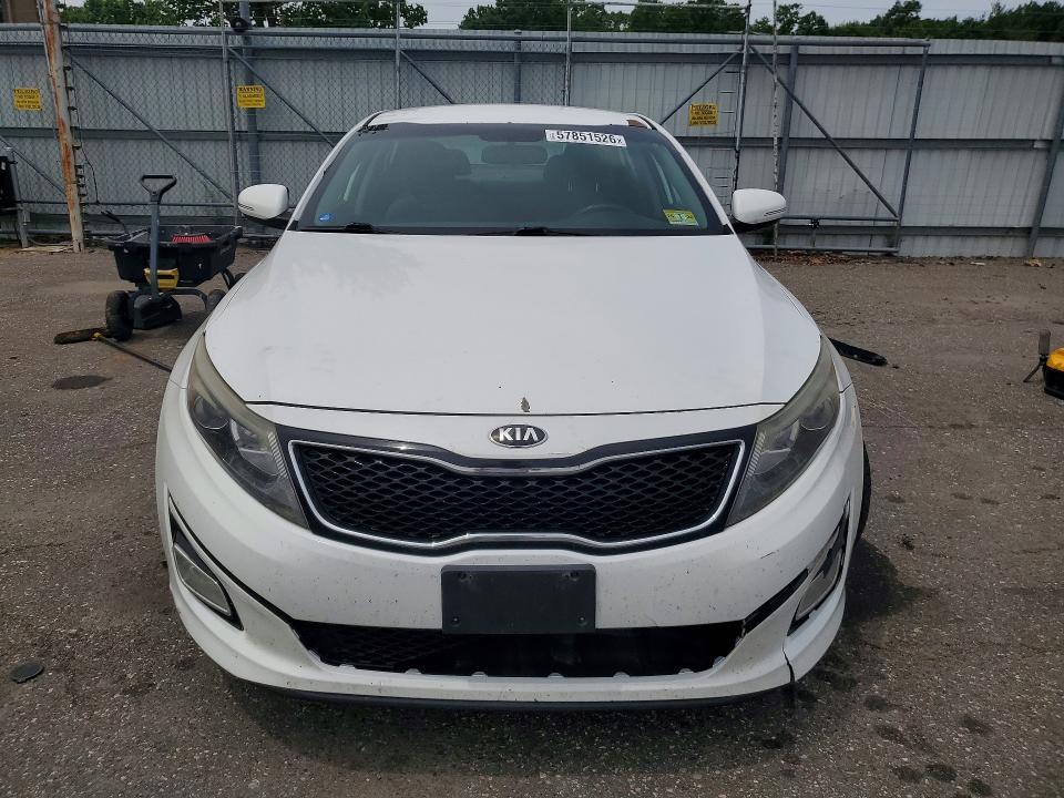 2015 Kia Optima VIN 5XXGM4A77FG440827 COPART salvage auction — MINOR DENT/SCRATCHES, Nj - Cert Of Title-Salvage, sold $800 on 2026-07-28 (photo 5)