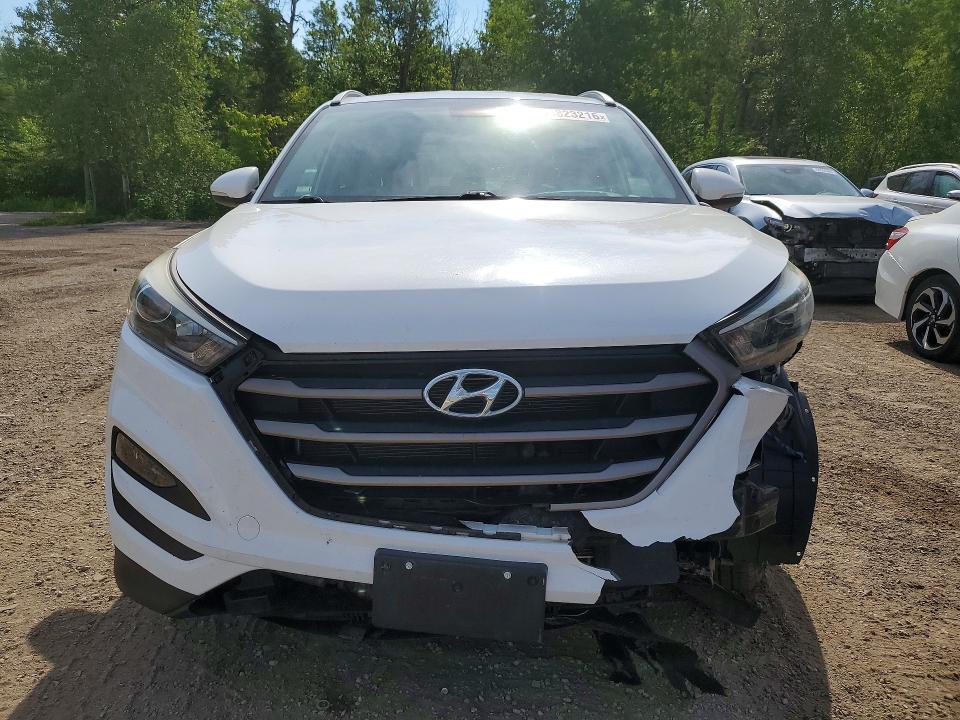 2016 Hyundai Tucson VIN KM8J3CA42GU185889 COPART salvage auction — FRONT END, On - Permit Salvage, sold $4,000 on 2026-07-16 (photo 5)