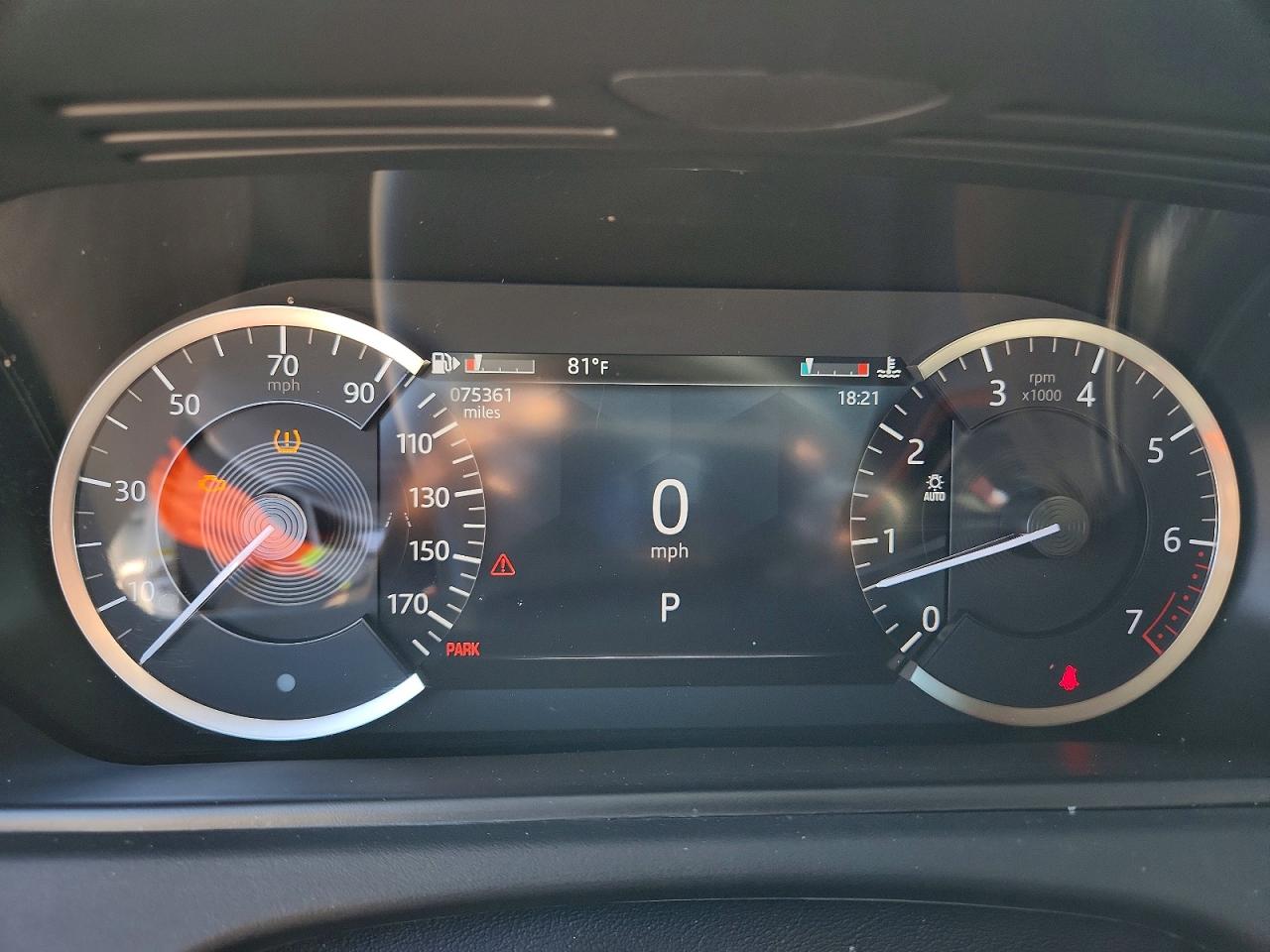 2023 Land Rover Range Rover Velar VIN SALYT2EX8PA350078 COPART salvage auction — Mechanical, VA - CERTIFICATE OF TITLE (P), sold $24,500 on 2026-07-03 (photo 9)