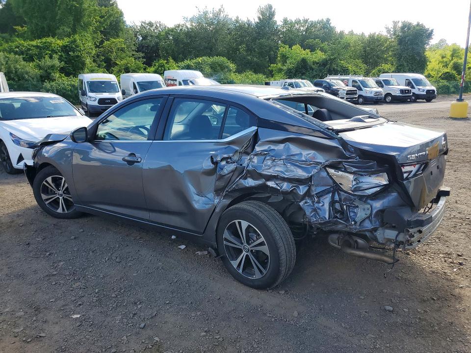 2023 Nissan Sentra VIN 3N1AB8CV9PY262221 COPART salvage auction — ALL OVER, Va - Cert Of Title - Salvage, sold $700 on 2026-07-02 (photo 2)