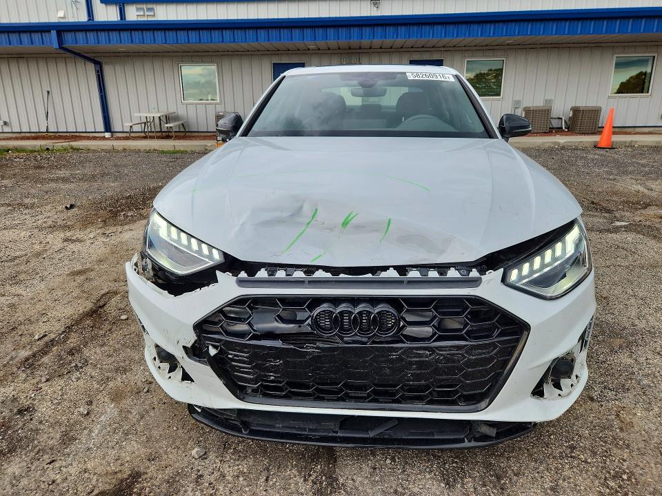 2023 Audi VIN WAUEAAF40PA015800 COPART salvage auction — FRONT END, Wi - Cert Of Title-Salvage Vehicle, sold $11,600 on 2026-07-07 (photo 5)