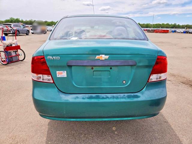 2004 Chevrolet Aveo VIN KL1TD52684B208662 COPART salvage auction — MINOR DENT/SCRATCHES, Ny - Certificate Of Title, sold $425 on 2026-07-08 (photo 6)