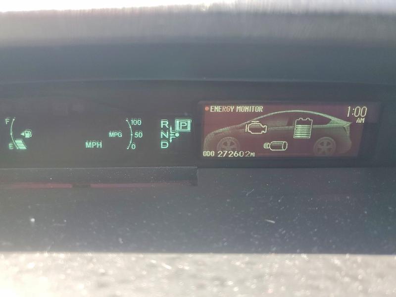 2013 Toyota Prius VIN JTDKN3DU4D5662181 COPART salvage auction — REAR END, Ca - Salvage Certificate, sold $800 on 2026-07-09 (photo 9)