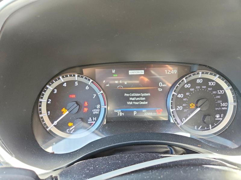 2024 Toyota Highlander VIN 5TDKDRBHXRS536193 COPART salvage auction — FRONT END, Nj - Cert Of Title-Salvage, sold $9,800 on 2026-07-22 (photo 9)