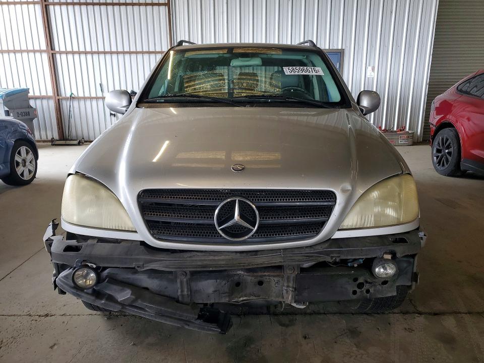 2001 Mercedes-benz M-klasse VIN 4JGAB72E11A240763 COPART salvage auction — FRONT END, Ca - Salvage Certificate, sold $350 on 2026-07-09 (photo 5)