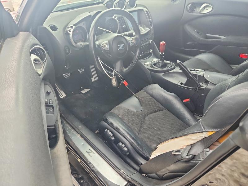 2013 Nissan 370z VIN JN1AZ4EH7DM880597 COPART salvage auction — FRONT END, Nc - Salvage Cert-Rebuilt (P), sold $2,350 on 2026-07-29 (photo 8)