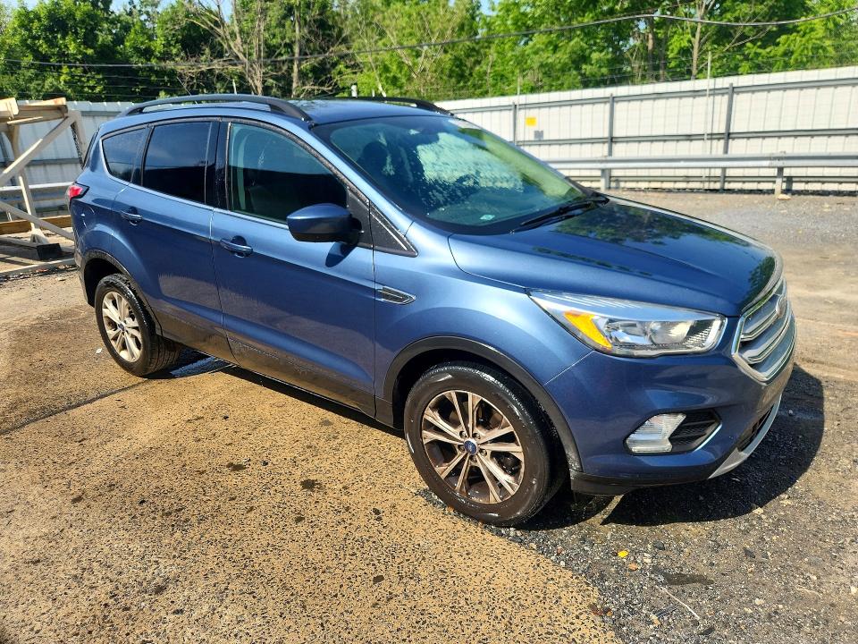 2018 Ford Escape VIN 1FMCU9GD6JUC10591 COPART salvage auction — MECHANICAL, Pa - Cert Of Title, sold $1,950 on 2026-07-09 (photo 4)