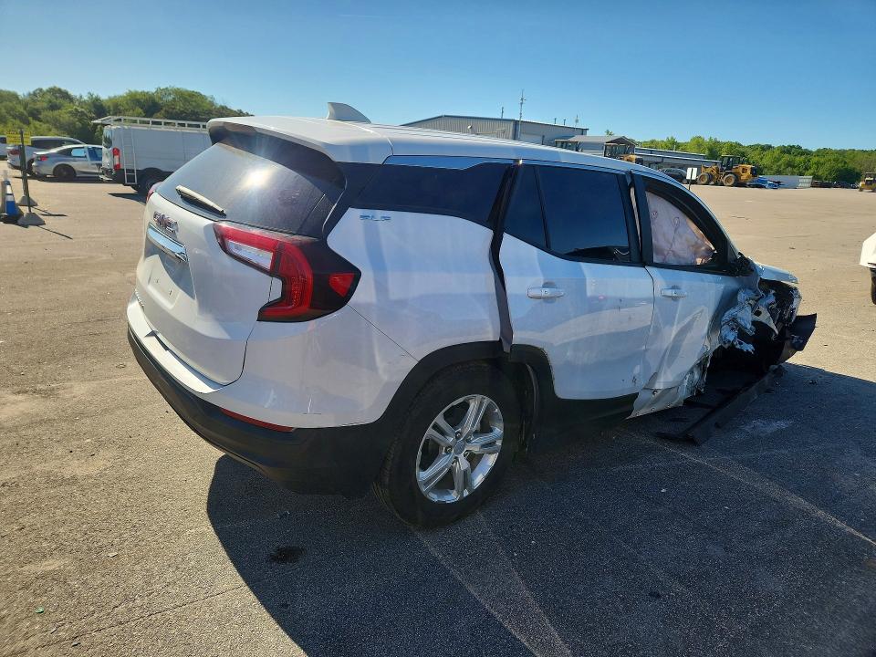 2024 Gmc Terrain VIN 3GKALMEG9RL394157 COPART salvage auction — FRONT END, Wa - Vehicle Cert Of Ownership-Titl, sold $1,950 on 2026-07-02 (photo 3)