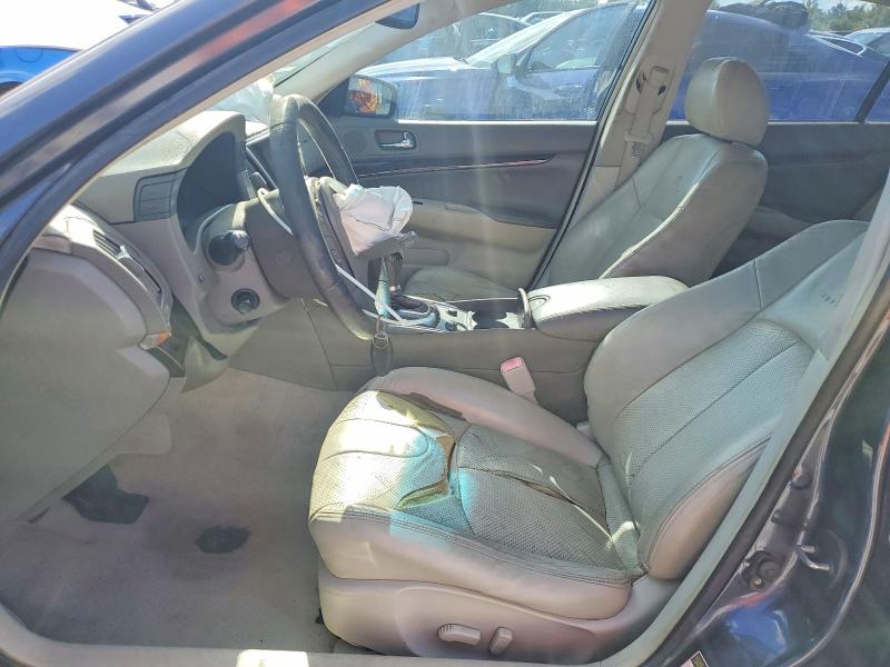 2010 Infi G37 VIN JN1CV6AP2AM202848 COPART salvage auction — FRONT END, Fl - Cert Of Title Slvg Rebuildable, sold $375 on 2026-07-17 (photo 7)