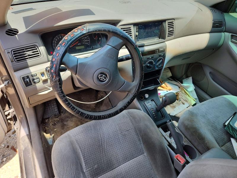 2006 Toyota Corolla VIN 1NXBR32E06Z759060 COPART salvage auction — WATER/FLOOD, Tx - Salvage Title-Flood Damage, sold $600 on 2026-07-09 (photo 8)