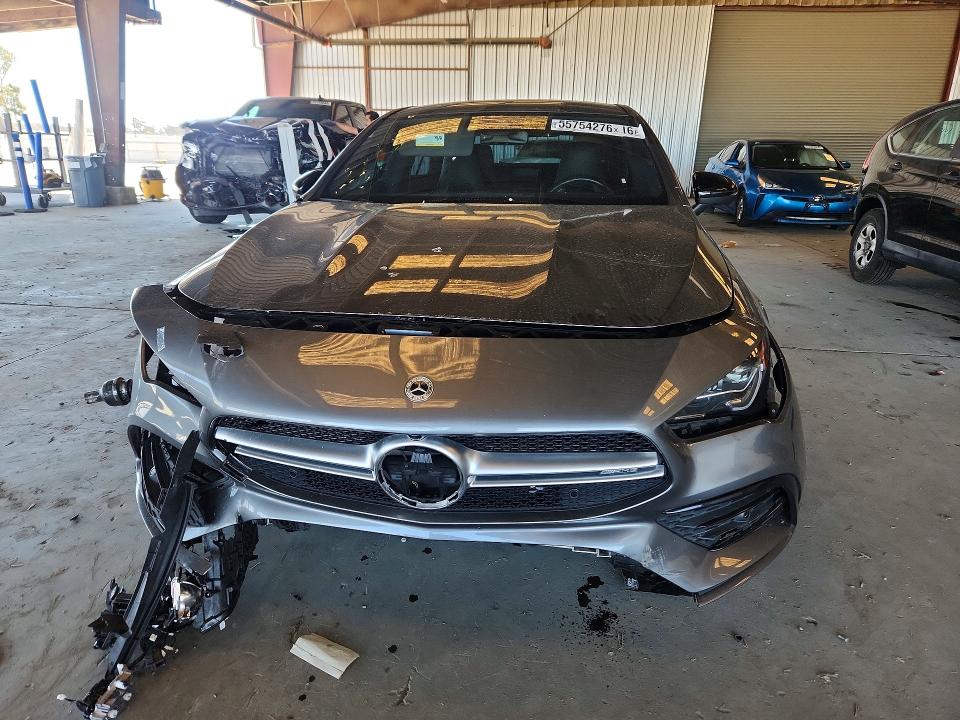 2022 Mercedes-benz Cla-klasse amg VIN W1K5J5BB9NN264882 COPART salvage auction — FRONT END, Ca - Salvage Certificate, sold $6,400 on 2026-07-09 (photo 5)