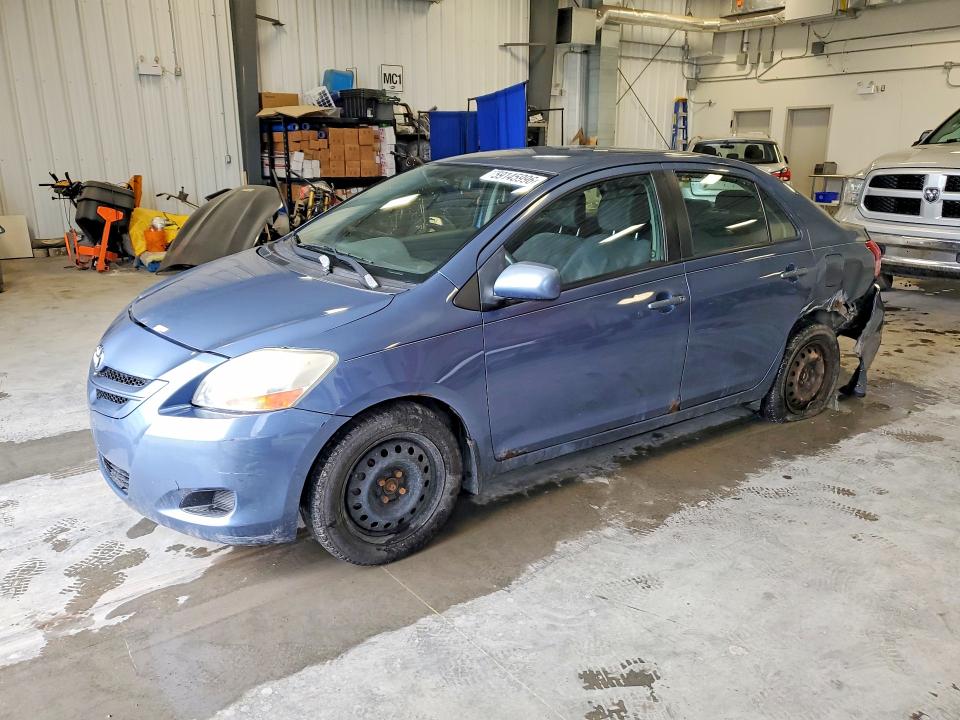 2007 Toyota Yaris VIN JTDBT923371131486 COPART salvage auction — REAR END, On - Permit Salvage, sold $250 on 2026-07-28 (photo 1)