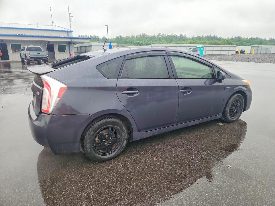 2012 Toyota Prius VIN JTDKN3DU3C1551630 COPART salvage auction — REAR END, Me - Certificate Of Title, sold $1,150 on 2026-07-29 (photo 3)
