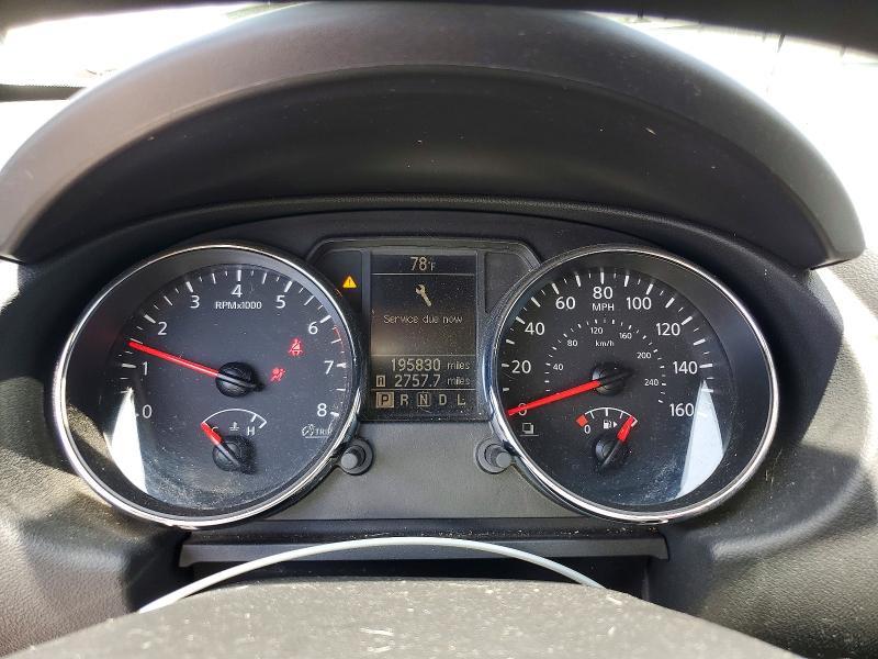 2015 Nissan Rogue VIN JN8AS5MT1FW658548 COPART salvage auction — FRONT END, Tn - Salvage Certificate, sold $550 on 2026-07-27 (photo 9)