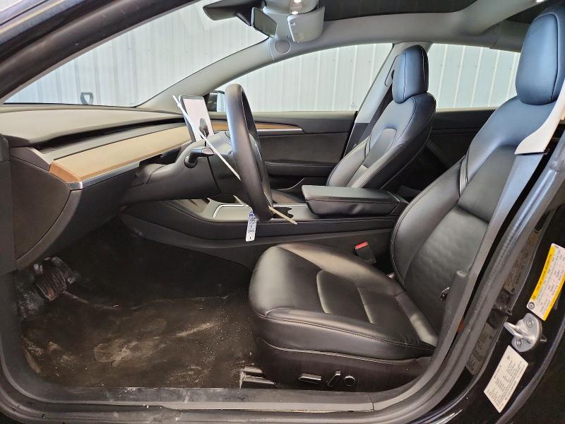 2022 Tesla Model 3 VIN 5YJ3E1EA8NF288400 COPART salvage auction — SIDE, Nc - Dlr Only-Clean/Over 25% Damage, sold $6,200 on 2026-07-06 (photo 7)