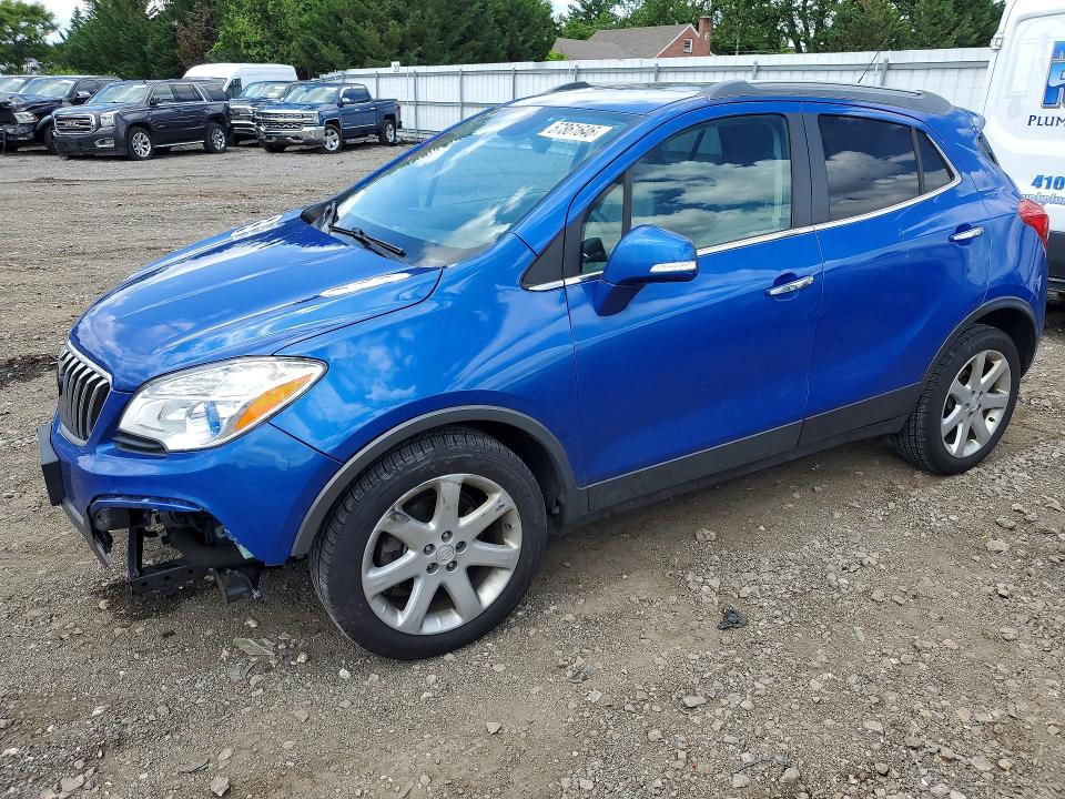 2015 Buick Encore VIN KL4CJCSB4FB171724 COPART salvage auction — FRONT END, MD - CERT OF SALVAGE > 75% DAMAGE, sold $300 on 2026-07-27 (photo 1)