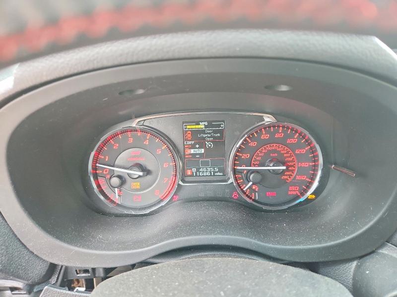 2016 Subaru Wrx VIN JF1VA2Z69G9821891 COPART salvage auction — FRONT END, Va - Cert Of Title - Salvage, sold $4,000 on 2026-07-13 (photo 9)