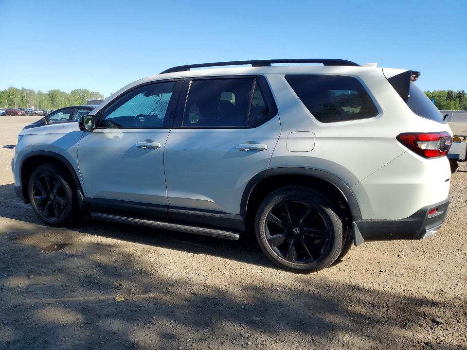 2025 Honda Pilot VIN 5FNYG1H99SB503165 COPART salvage auction — ROOF, On - Permit No Brand - Unfit, sold $34,250 on 2026-07-02 (photo 2)