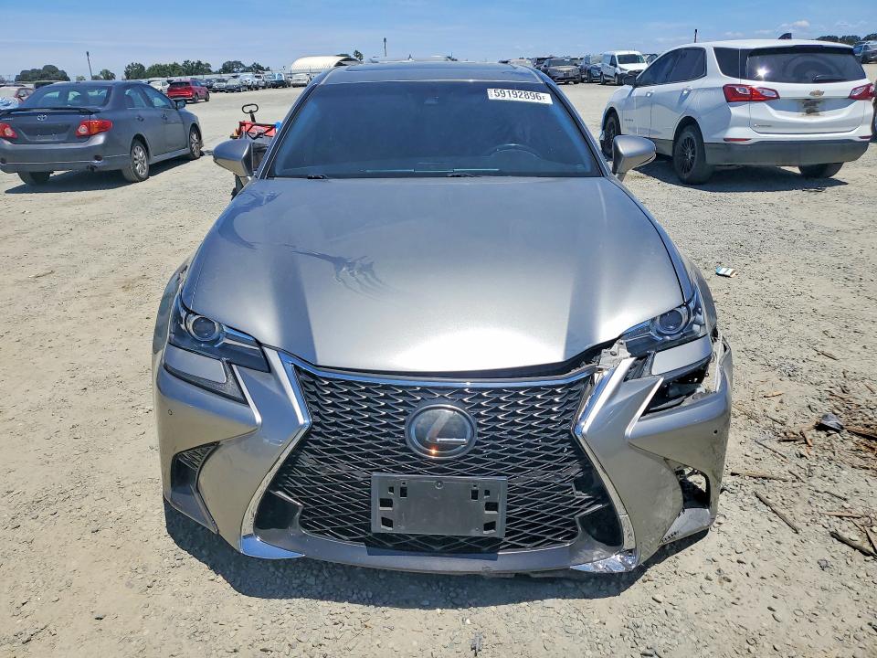 2018 Lexus Gs 350 VIN JTHBZ1BL2JA016402 COPART salvage auction — FRONT END, Ca - Salvage Certificate, sold $11,900 on 2026-07-16 (photo 5)