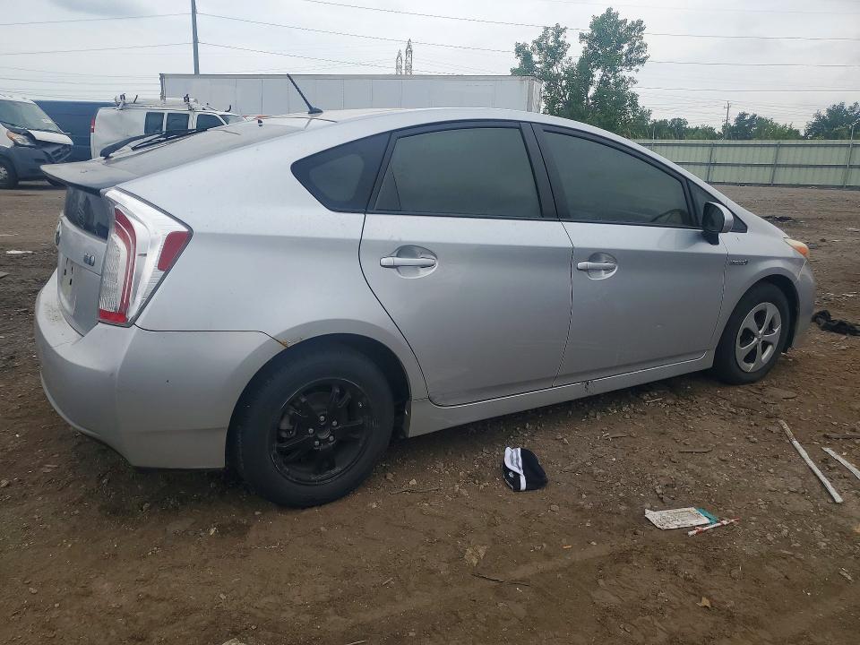 2012 Toyota Prius VIN JTDKN3DUXC5432093 COPART salvage auction — Burn Interior, MI - CERTIFICATE OF TITLE, sold $950 on 2026-07-17 (photo 3)
