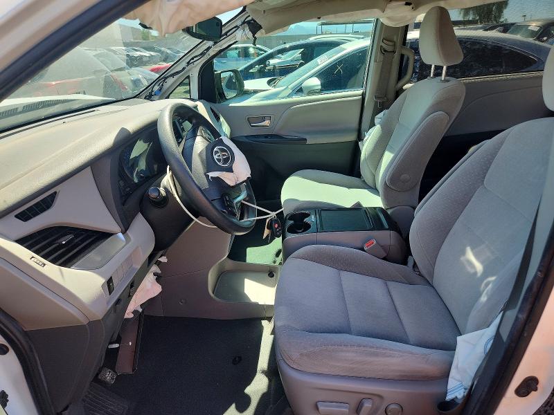 2020 Toyota Sienna VIN 5TDKZ3DC9LS065113 COPART salvage auction — FRONT END, Nv - Salvage Title, sold $4,850 on 2026-07-06 (photo 7)