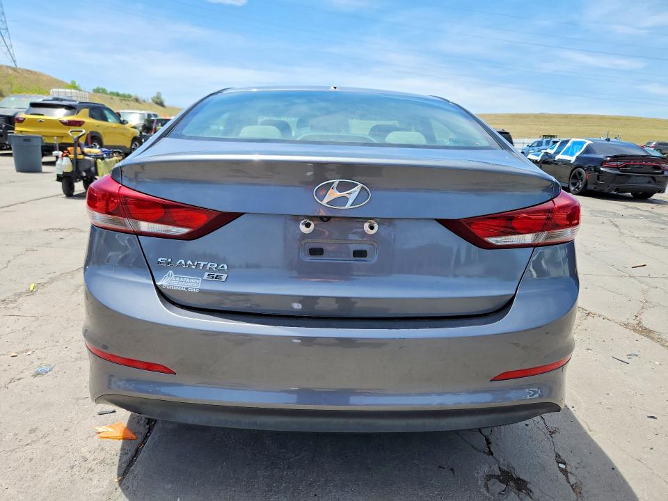 2018 Hyundai VIN 5NPD74LFXJH383308 COPART salvage auction — VANDALISM, Co - Certificate Of Title, sold $1,550 on 2026-07-22 (photo 6)