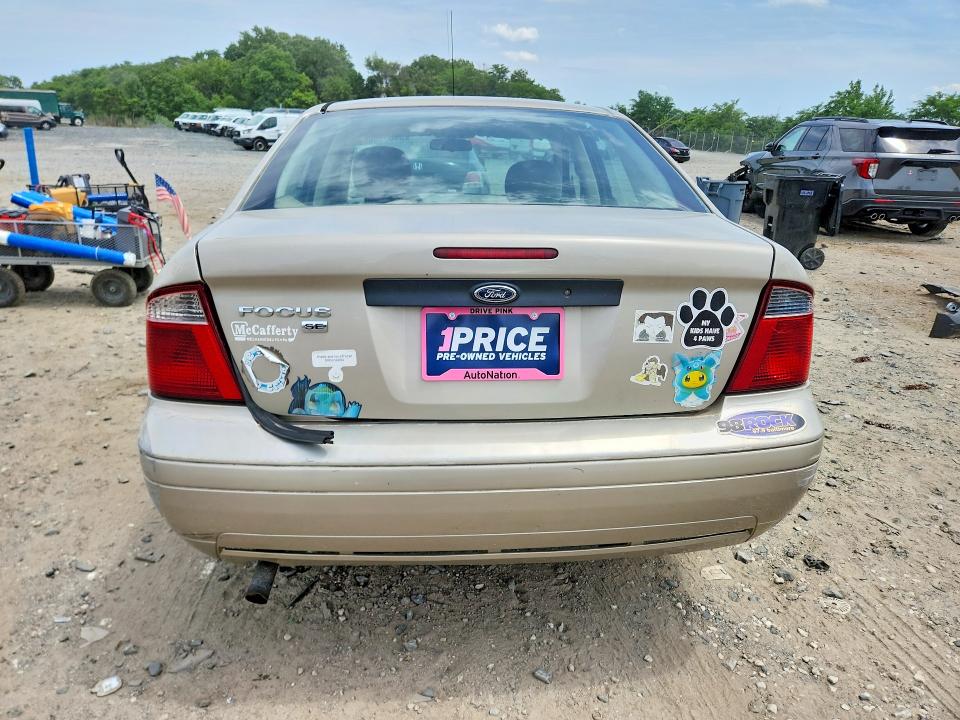 2007 Ford Focus VIN 1FAFP34N47W343923 COPART salvage auction — MINOR DENT/SCRATCHES, Md - Certificate Of Title (P), sold $400 on 2026-07-09 (photo 6)
