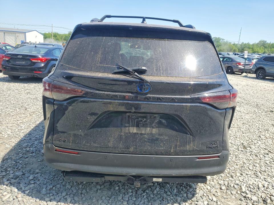 2024 Toyota Sienna VIN 5TDCSKFC9RS120281 COPART salvage auction — ROOF, Ma - Cert Of Title-Salvage, sold $27,000 on 2026-07-10 (photo 6)