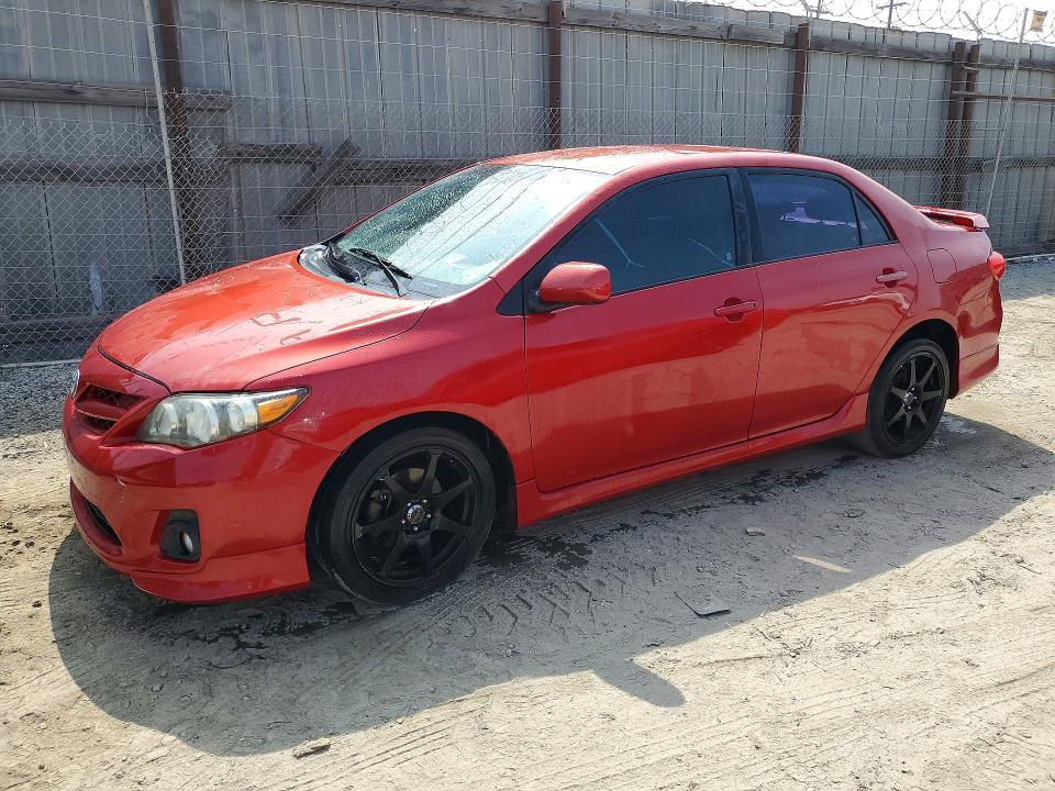2012 Toyota Corolla VIN 5YFBU4EE2CP007096 COPART salvage auction — SIDE, Ca - Salvage Certificate, sold $950 on 2026-07-27 (photo 1)