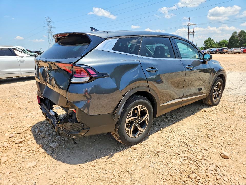 2024 Kia Sportage VIN KNDPUCDF1R7297450 COPART salvage auction — REAR END, Nc - Salvage Certificate Of Title, sold $6,300 on 2026-07-27 (photo 3)