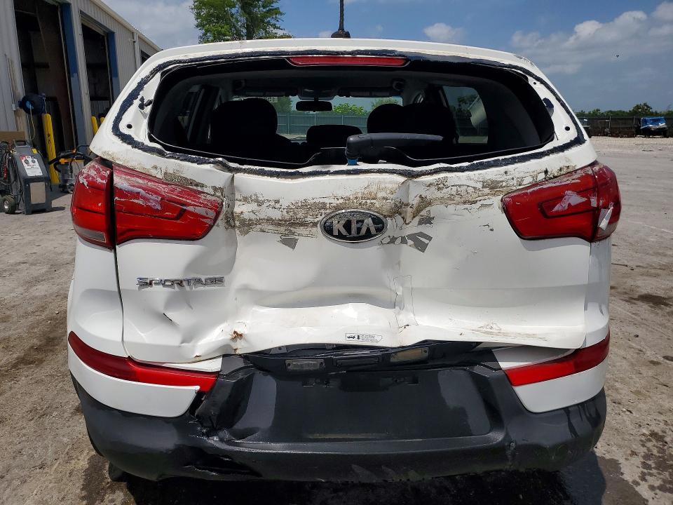 2016 Kia Sportage VIN KNDPB3AC8G7880675 COPART salvage auction — REAR END, TN - CERTIFICATE OF TITLE, sold $200 on 2026-07-27 (photo 6)