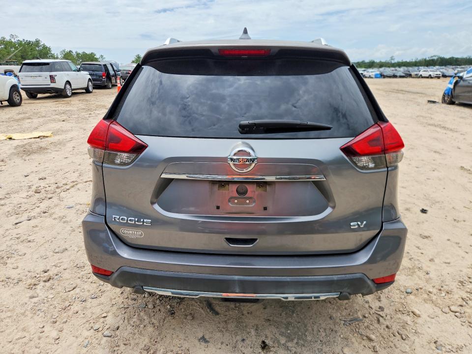 2017 Nissan Rogue VIN KNMAT2MT1HP505687 COPART salvage auction — FRONT END, Fl - Cert Of Title Slvg Rebuildable, sold $2,150 on 2026-07-10 (photo 6)