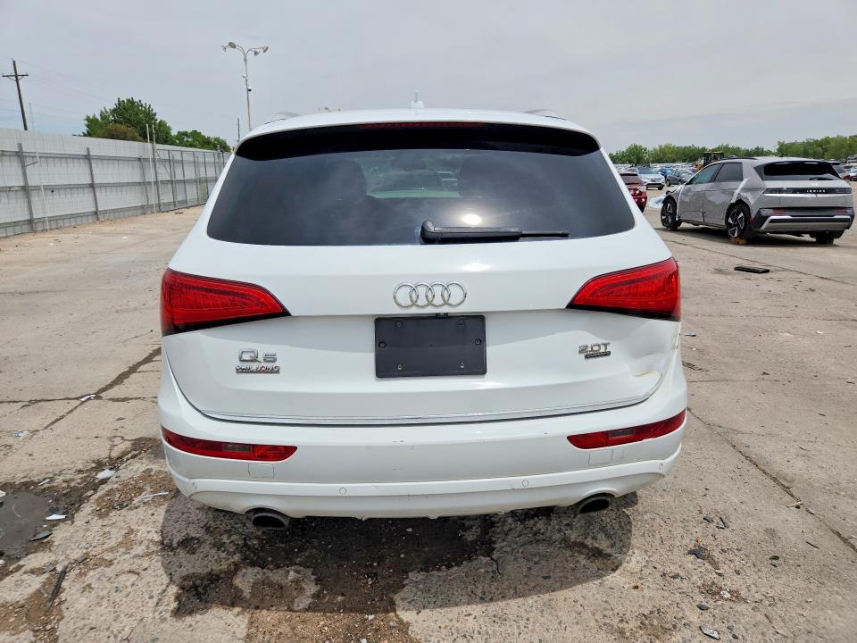 2016 Audi Q5 VIN WA1L2AFP1GA072034 COPART salvage auction — FRONT END, Co - Public - Salvage Title, sold $975 on 2026-07-27 (photo 6)