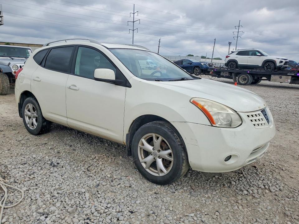 2009 Nissan Rogue sport VIN JN8AS58V59W181185 COPART salvage auction — FRONT END, Oh - Cert Of Title-Salvage, sold $350 on 2026-07-10 (photo 4)
