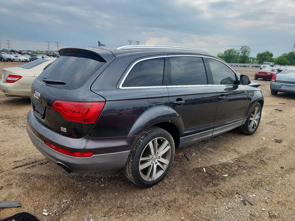 2010 Audi Q7 VIN WA1LYAFE2AD000391 COPART salvage auction — FRONT END, Il - Salvage Certificate, sold $550 on 2026-07-21 (photo 3)
