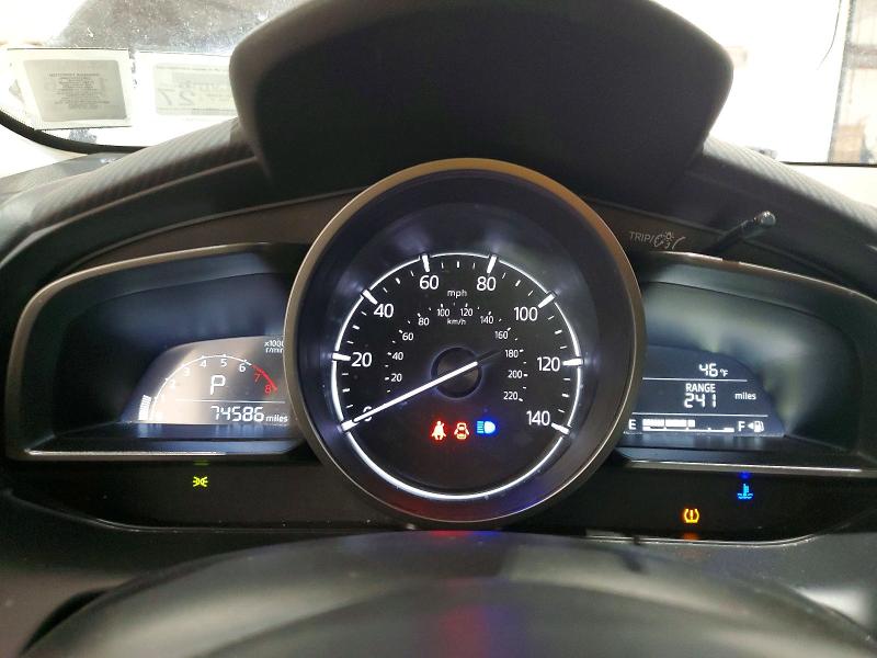 2019 Mazda Cx-3 VIN JM1DKFC75K1457696 COPART salvage auction — FRONT END, Ny - Mv-907A Salvage Certificate, sold $3,300 on 2026-07-27 (photo 9)