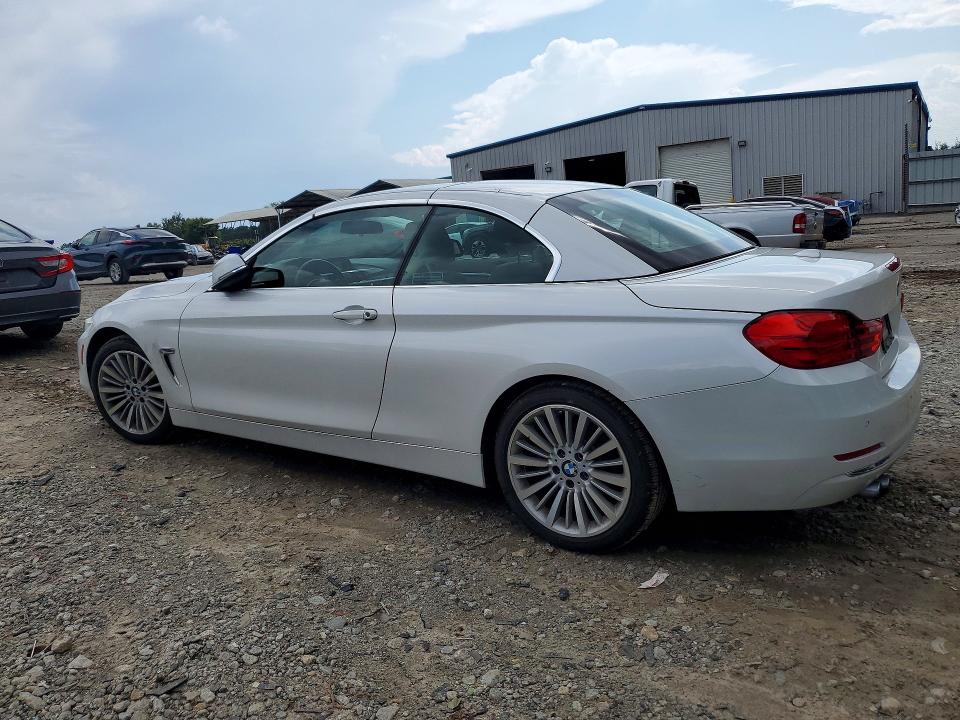 2015 BMW 4er VIN WBA3V5C51FP752614 COPART salvage auction — FRONT END, Ga - Cert Of Title-Salvage, sold $6,800 on 2026-07-10 (photo 2)