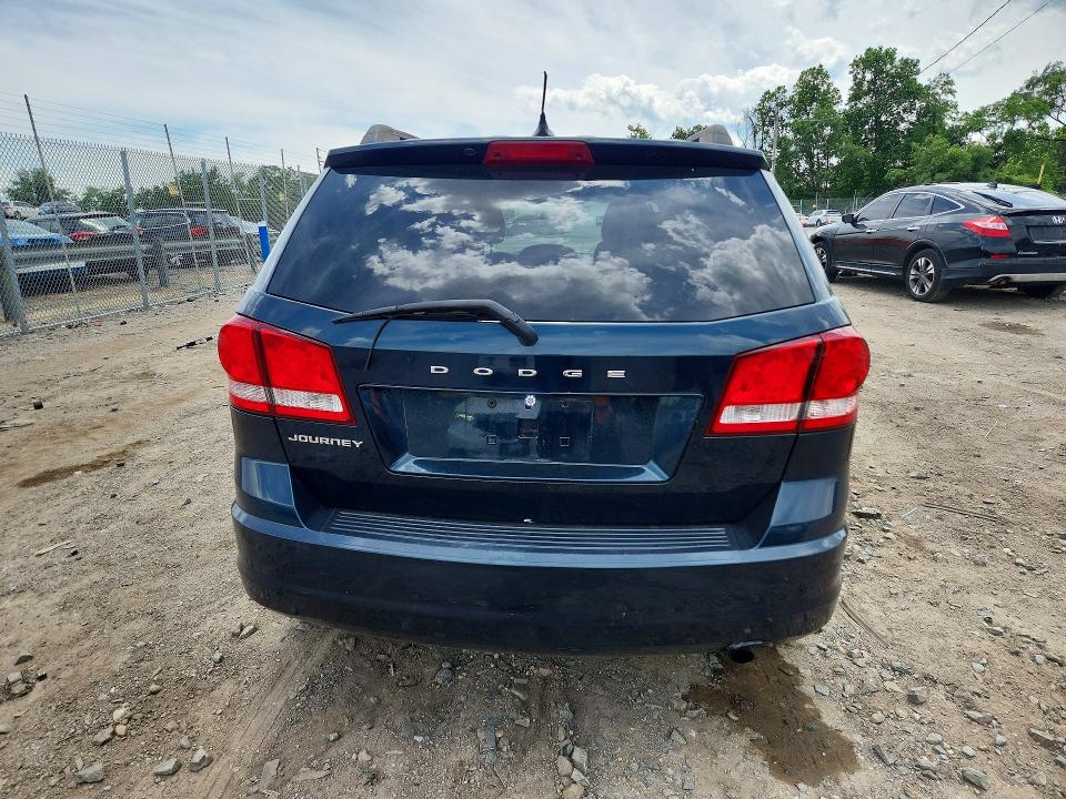 2013 Dodge Journey VIN 3C4PDCAB6DT630828 COPART salvage auction — FRONT END, Md - Certificate Of Title, sold $400 on 2026-07-28 (photo 6)