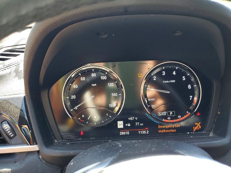 2019 BMW X2 VIN WBXYJ5C54K5N78132 COPART salvage auction — FRONT END, Ny - Mv-907A Salvage Certificate, sold $3,850 on 2026-07-16 (photo 9)