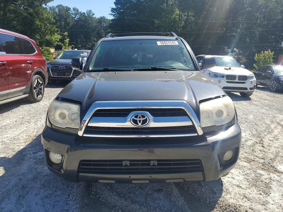 2007 Toyota 4runner VIN JTEZU14R170092316 COPART salvage auction — FRONT END, Ga - Cert Of Title-Salvage, sold $2,950 on 2026-07-06 (photo 5)