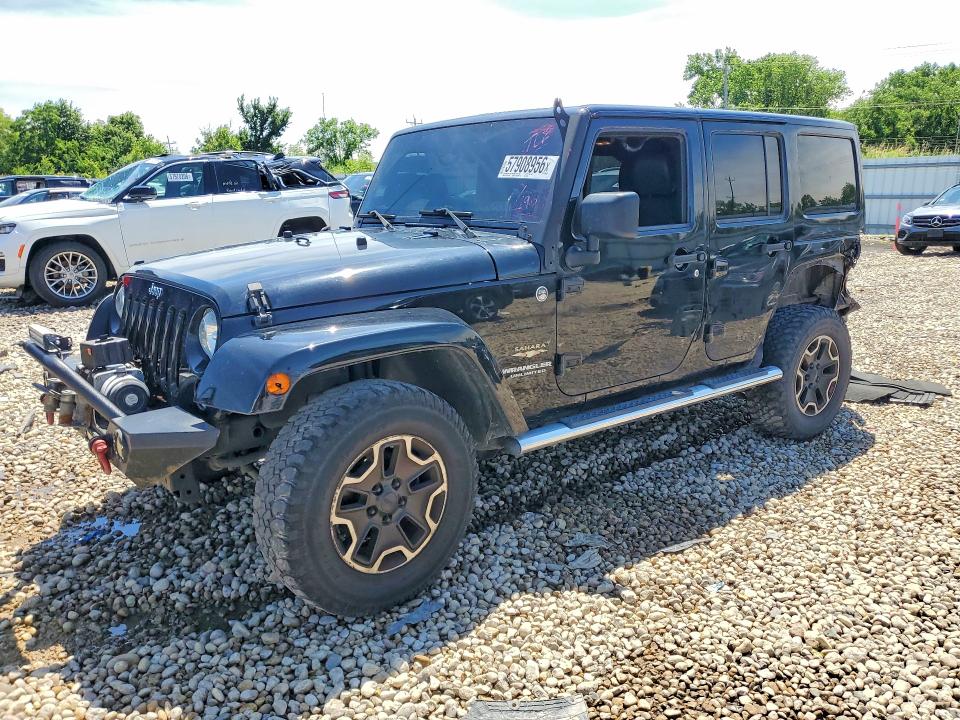 2015 Jeep VIN 1C4HJWEG9FL624427 COPART salvage auction — REAR END, Il - Salvage Certificate, sold $6,300 on 2026-07-31 (photo 1)