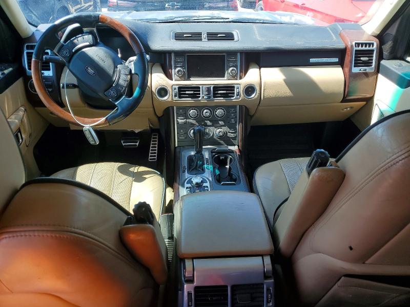 2010 Land rover RANGE ROVER VIN SALMF1E40AA327620 COPART salvage auction — FRONT END, CO - DIS/DLR/EXP ONLY CLEAN TITLE, sold $375 on 2026-07-14 (photo 8)
