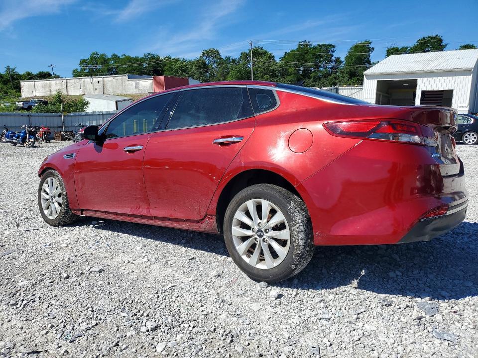 2018 Kia Optima VIN 5XXGT4L36JG218818 COPART salvage auction — FRONT END, Oh - Cert Of Title-Salvage, sold $975 on 2026-07-24 (photo 2)