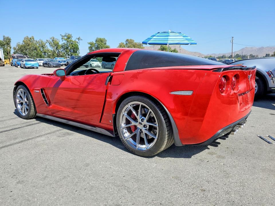 2006 Chevrolet Corvette VIN 1G1YY26E265126200 COPART salvage auction — FRONT END, Ca - Salvage Certificate, sold $30,750 on 2026-07-30 (photo 2)