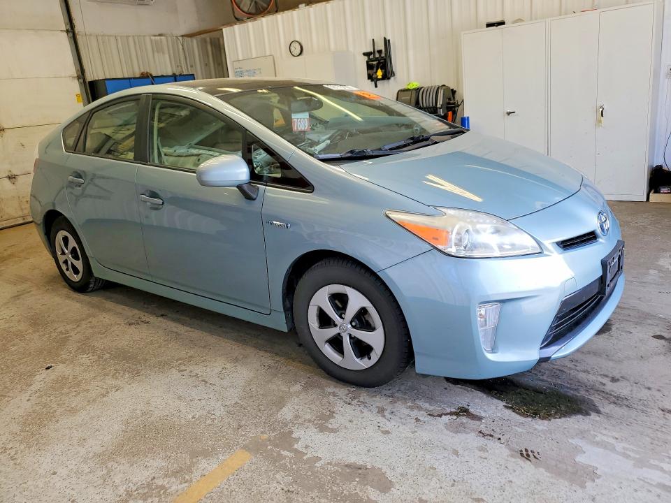 2014 Toyota Prius VIN JTDKN3DU1E1790595 COPART salvage auction — VANDALISM, Me - Cert Of Title-Salvage Collisio, sold $100 on 2026-07-02 (photo 4)