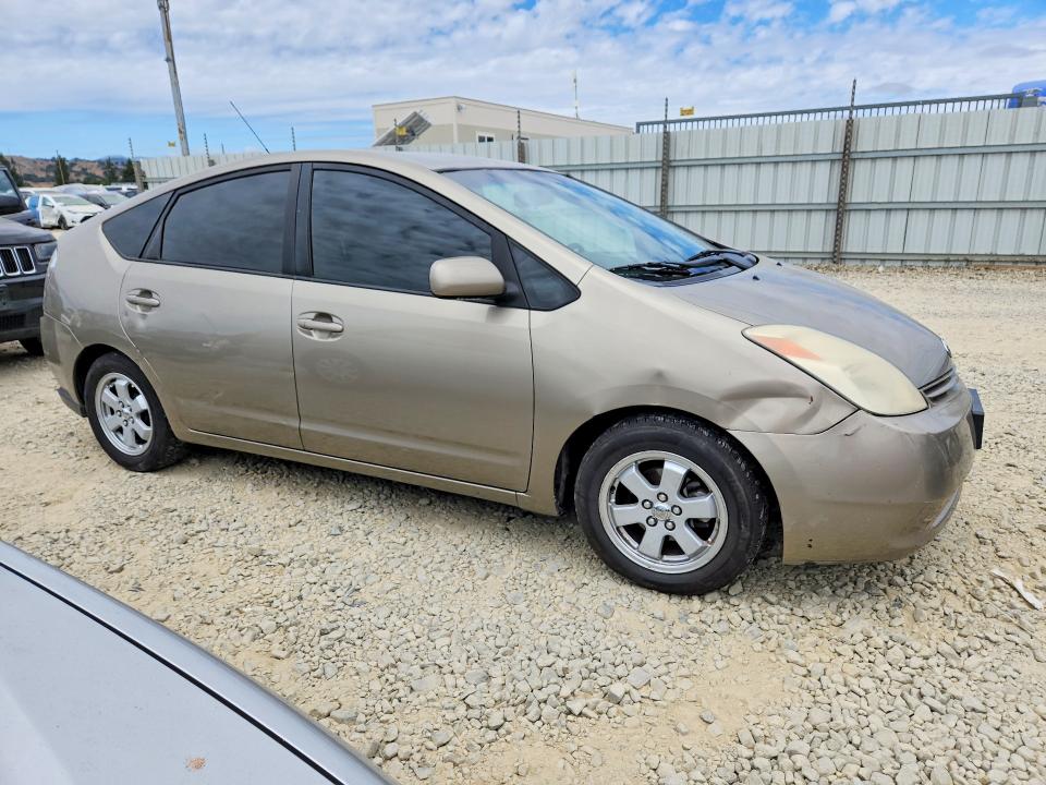 2005 Toyota Prius VIN JTDKB20U753052622 COPART salvage auction — FRONT END, Ca - Salvage Certificate, sold $60 on 2026-07-21 (photo 4)