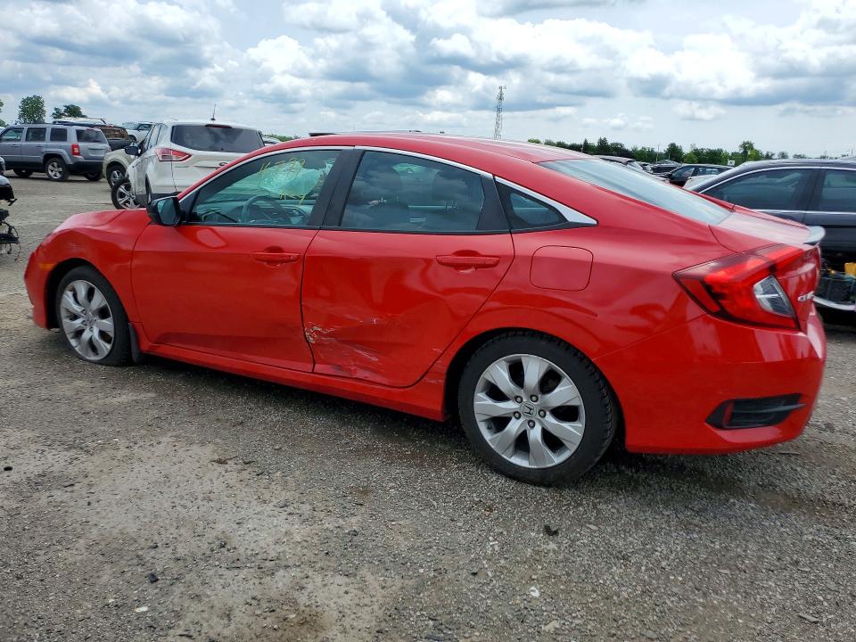 2021 Honda Civic VIN 2HGFC2F89MH012824 COPART salvage auction — SIDE, ON - PERMIT NO BRAND - UNFIT, sold $6,300 on 2026-07-02 (photo 2)