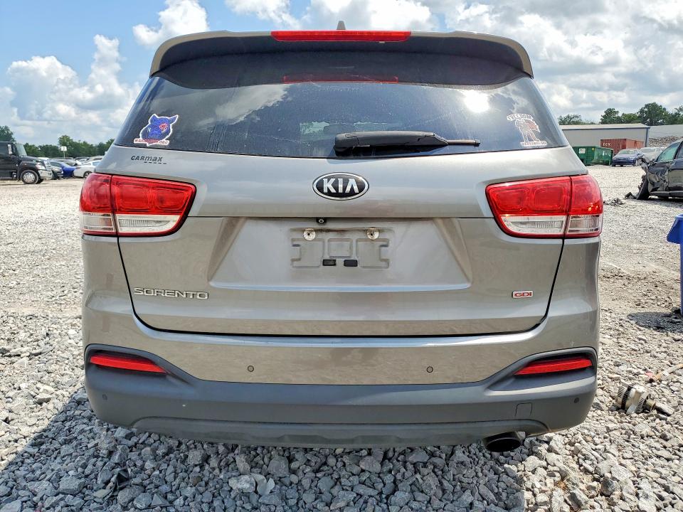 2017 Kia Sorento VIN 5XYPG4A32HG273943 COPART salvage auction — FRONT END, Al - Cert Of Title-Salvage Title, sold $1,150 on 2026-07-14 (photo 6)